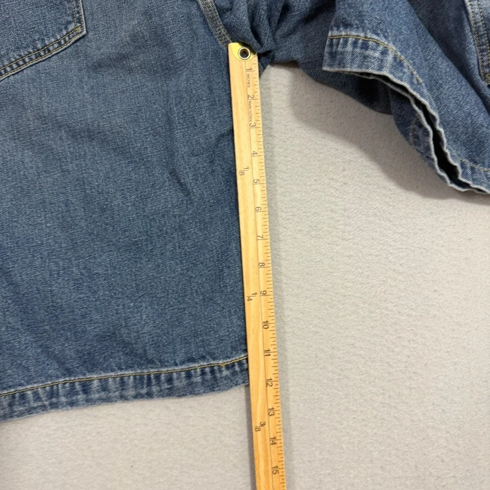 Vintage Levis Jean Shorts Men's 42 Blue 12